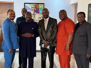 APOSTLE SULEMAN VISITS THE GOLDEN JUBILEE HOUSE, ACCRA - GHANA.