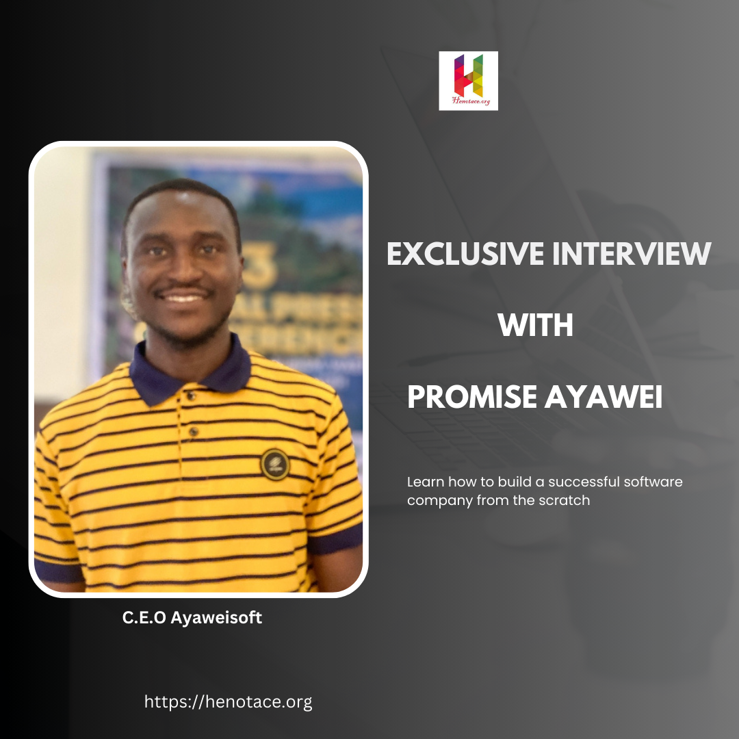 Exclusive Interview with Promise Ayawei -C. E. O Ayaweisoft Limited