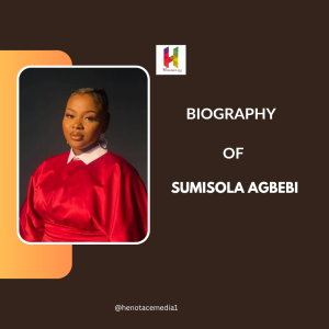 BIOGRAPHY OF SUMISOLA AGBEBI 