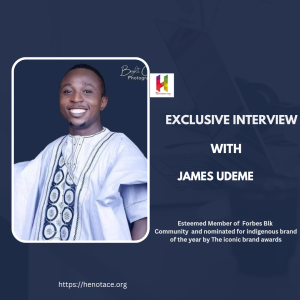 Exclusive Interview with James udeme