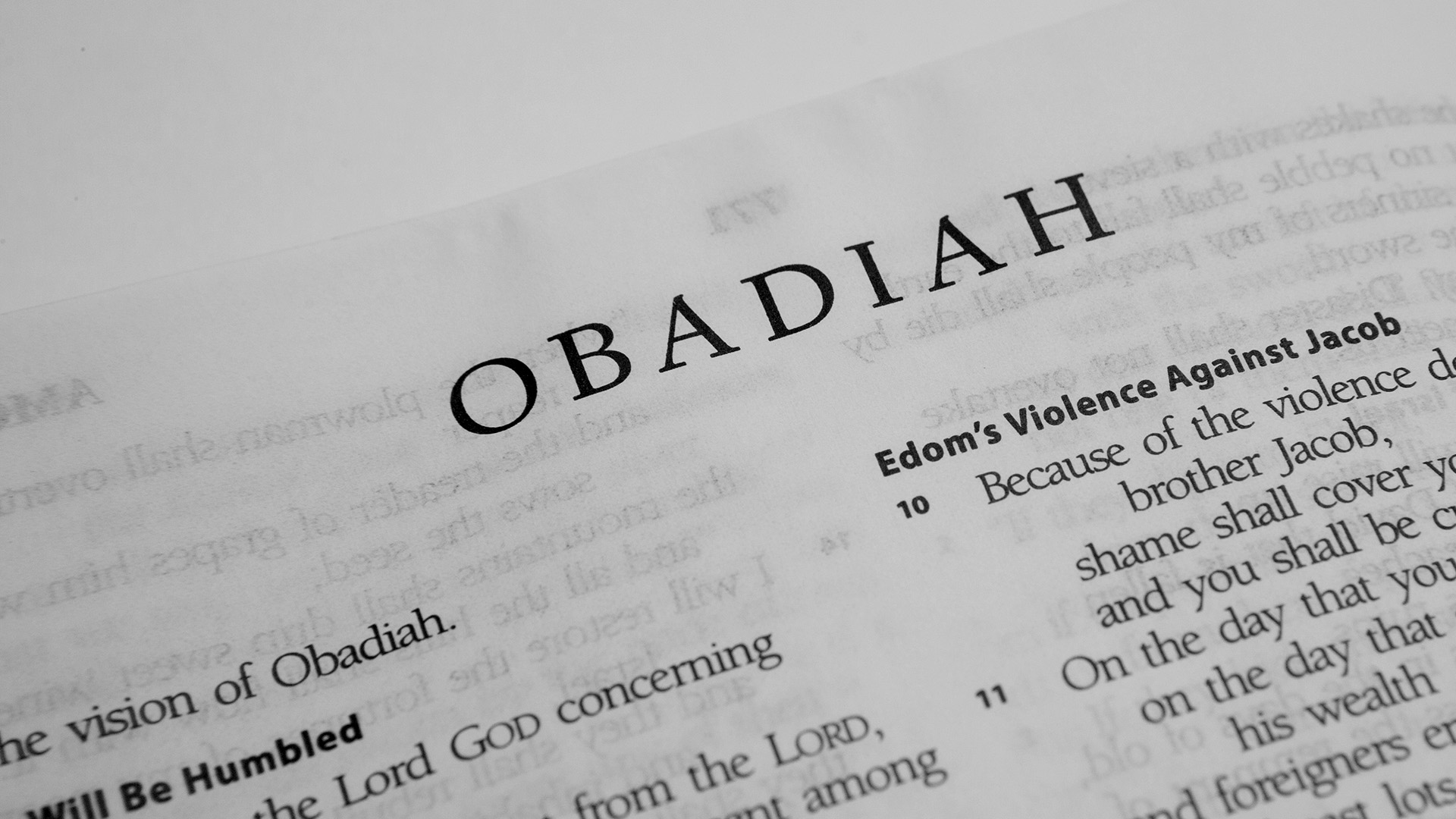 You are currently viewing We Need Obadiah