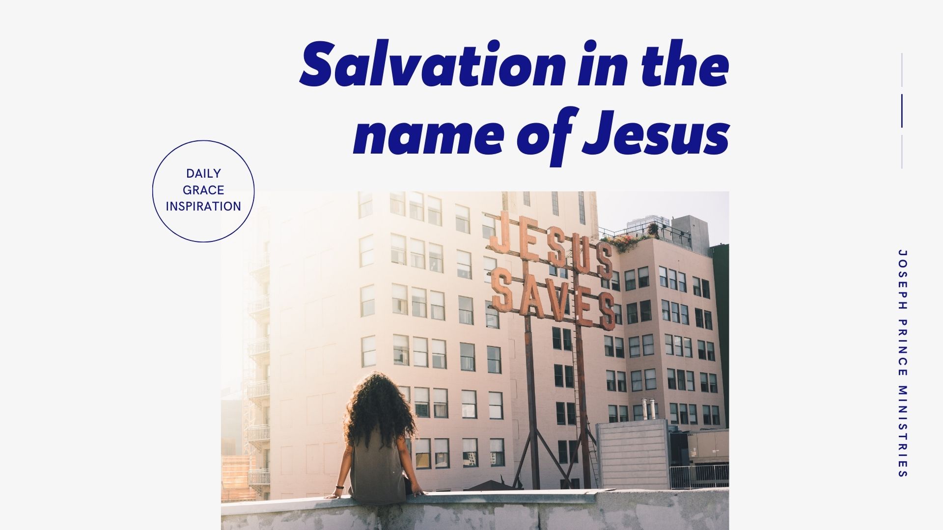 You are currently viewing Salvation in the Name of Jesus