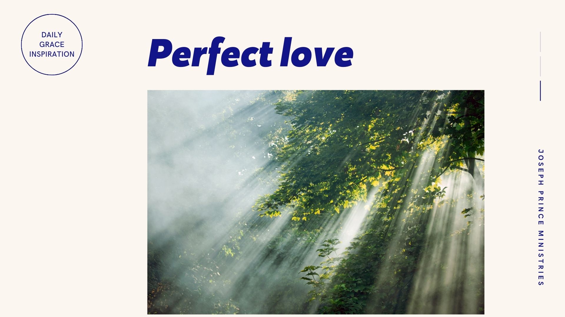 You are currently viewing Perfect Love