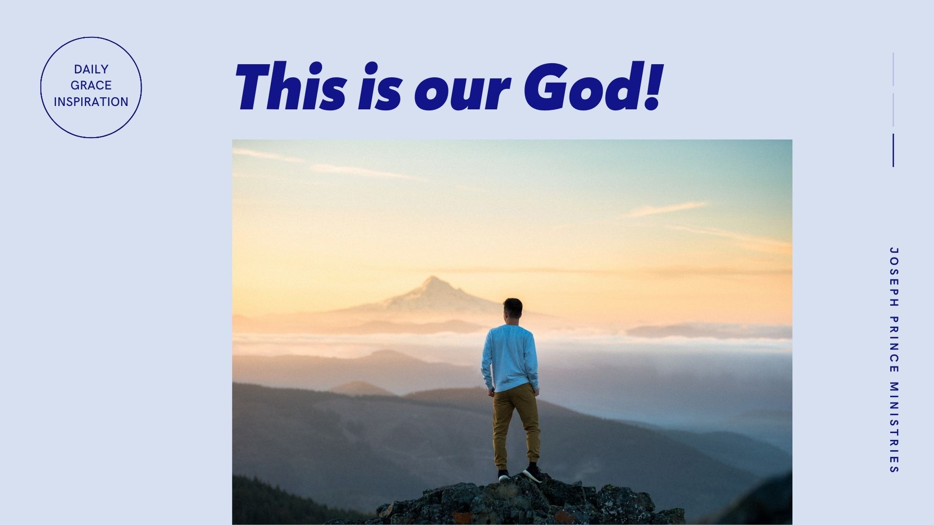 You are currently viewing This Is Our God!