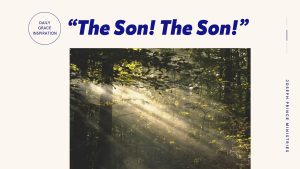 Read more about the article “The Son! The Son!”
