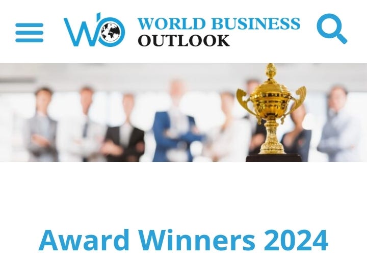 Read more about the article Transcorp,First Bank Djtconcept, other Nigerian Companies Shine at World Business Outlook Awards 2024