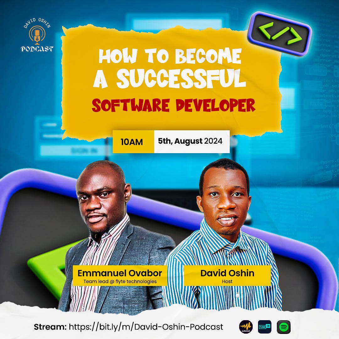 Read more about the article HOW TO BECOME A SUCCESSFUL SOFTWARE DEVELOPER [DO PODCAST]