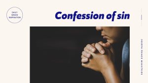 Read more about the article Confession of Sin