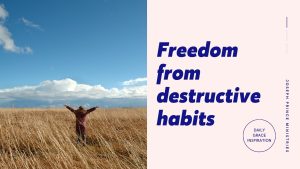 Read more about the article Freedom from Destructive Habits